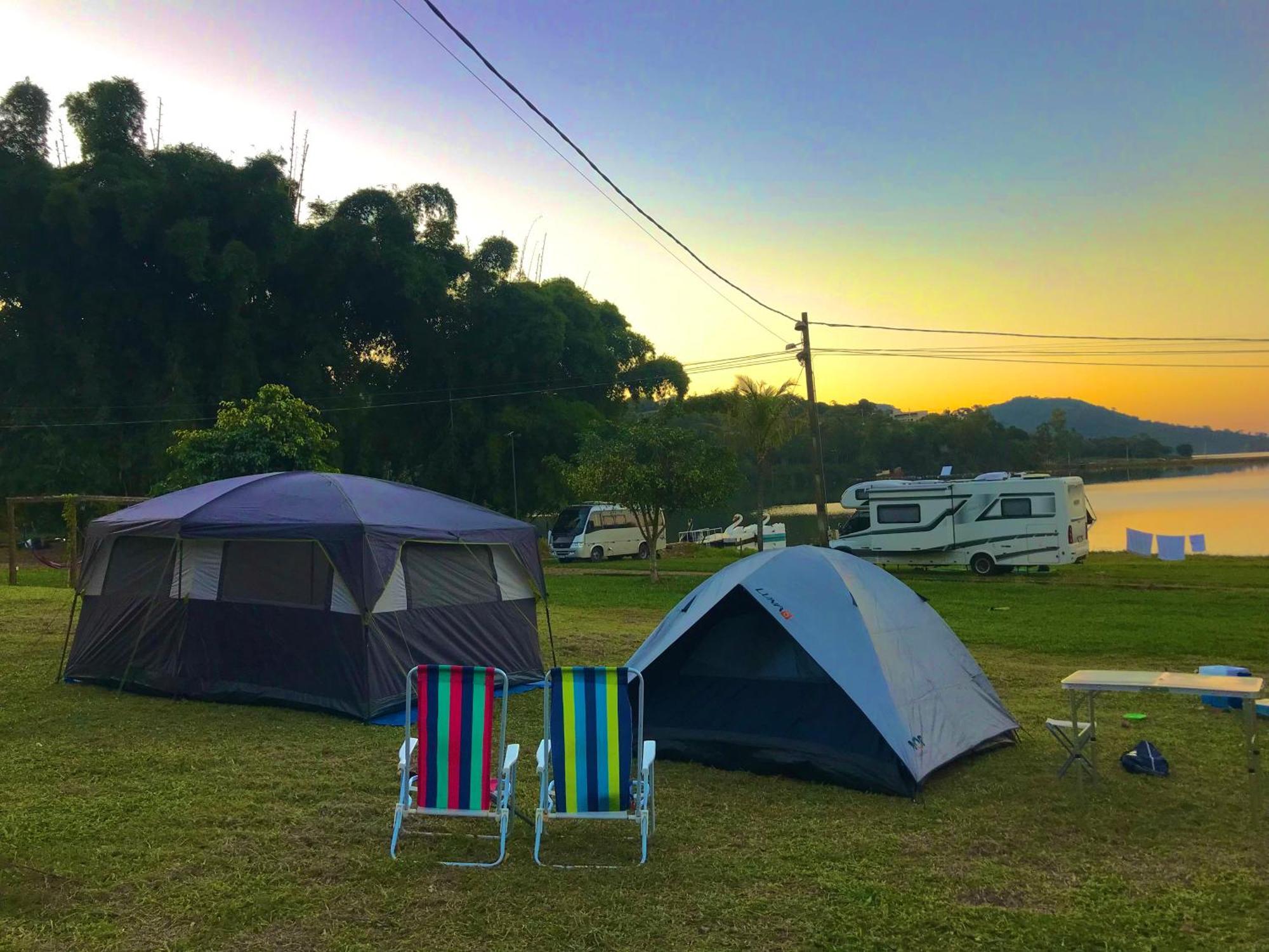 Pousada E Camping Recanto Da Praia Capitólio Eksteriør billede
